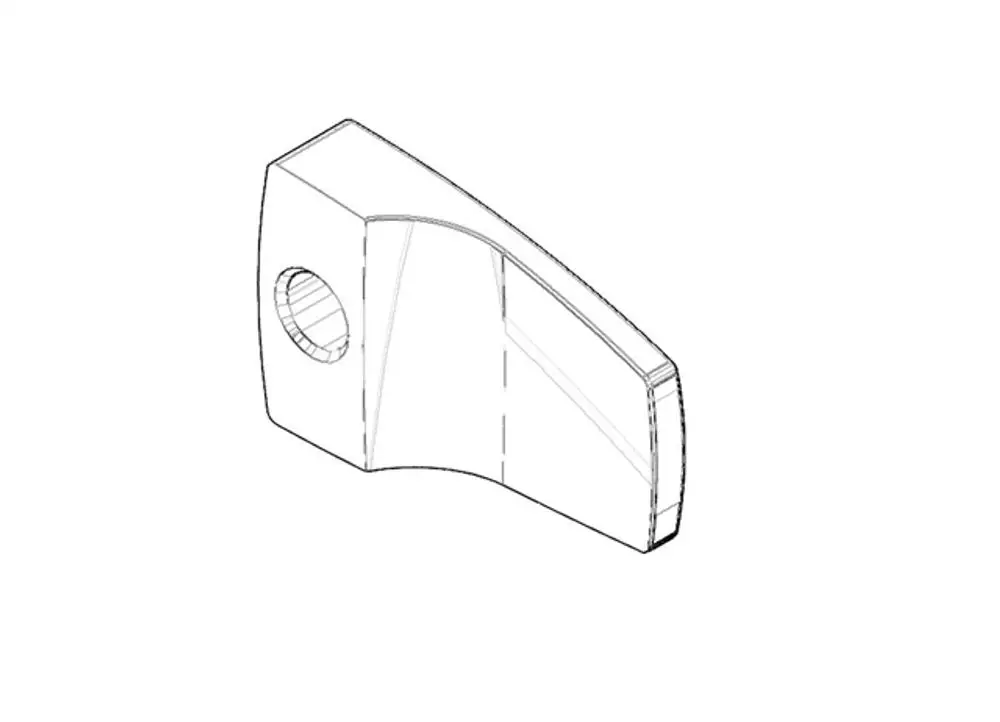 DORNBRACHT Zugknopf ERSATZTEILE 092020030 29,4 x 18,4 x 7,2 mm Chrom, 092020030-00 Galeriebild 1